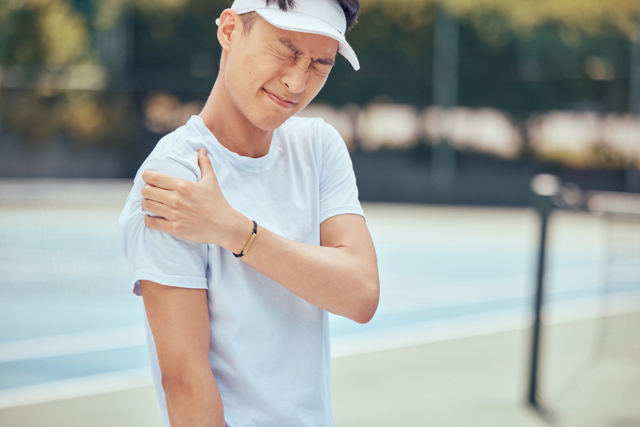 tennis-arm-man-pain-court-while-playing-competitive-intense-game-workout-outside-inflammation-accident-injury-sports-training-practice-with-asian-athlete-holding-muscle