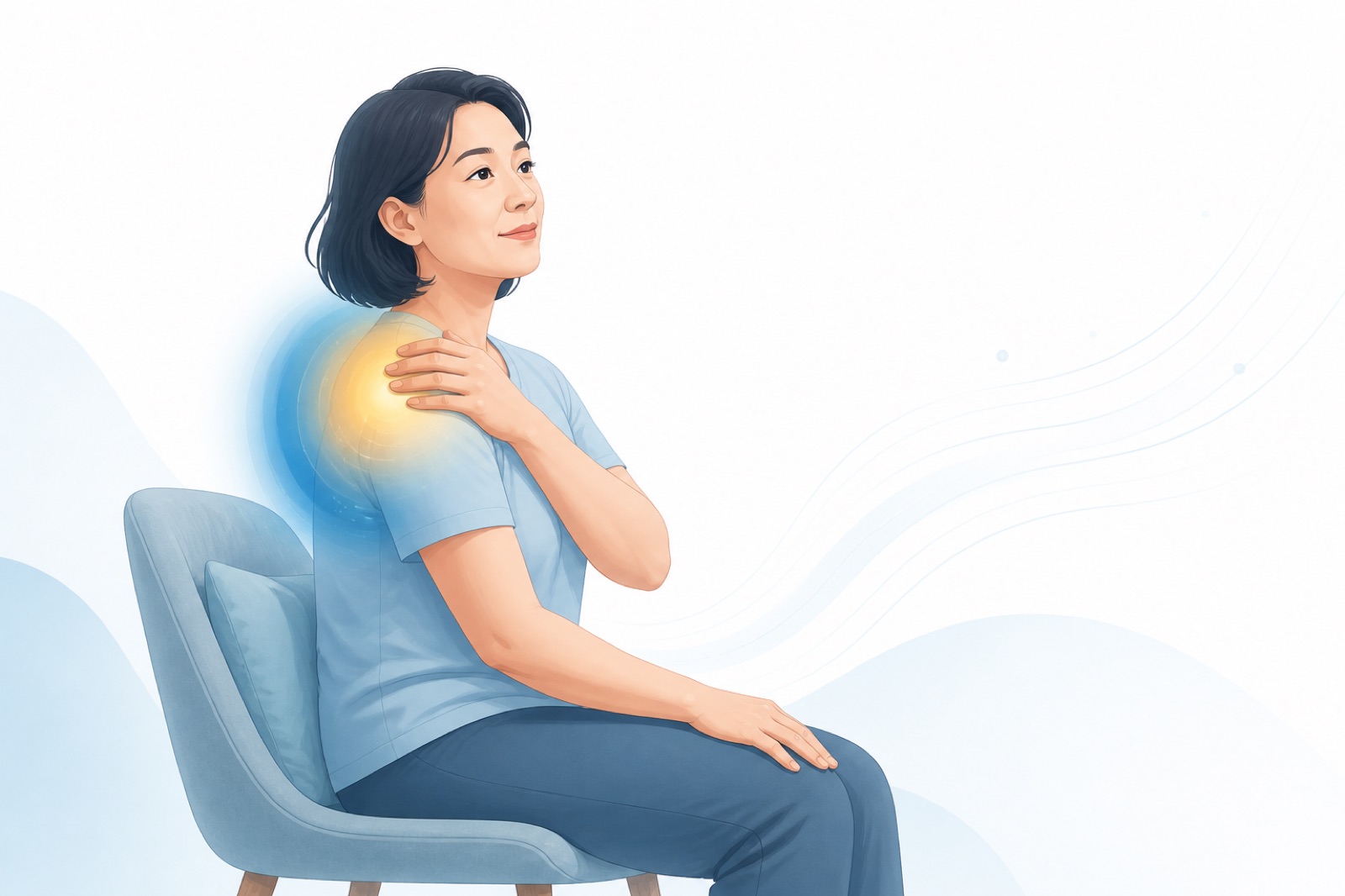 治療後痠脹是預期中的修復反應示意|嘉義嘉韻骨科復健科診所